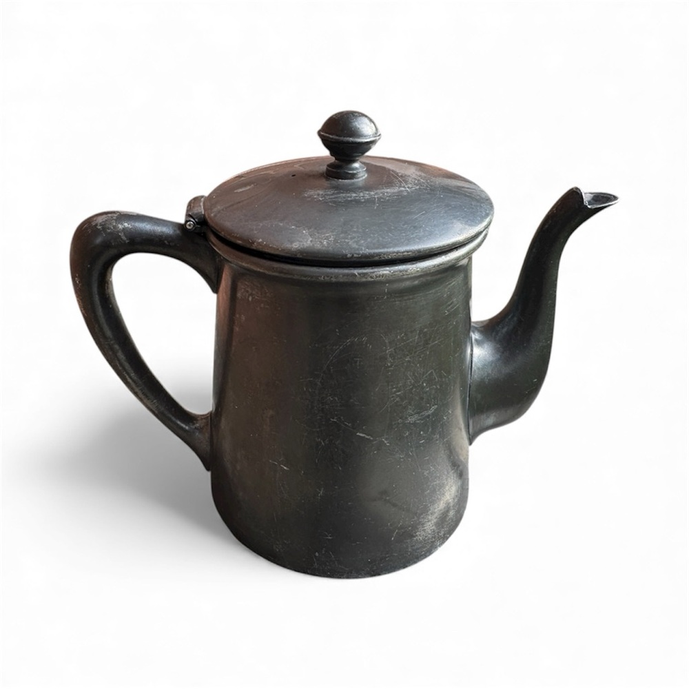 Antique Forbes Silver Co. Quadruple Plate Teapot (Eagle Mark, USA)